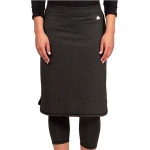 Cropped Shirttail Snoga. Gray. 1xl